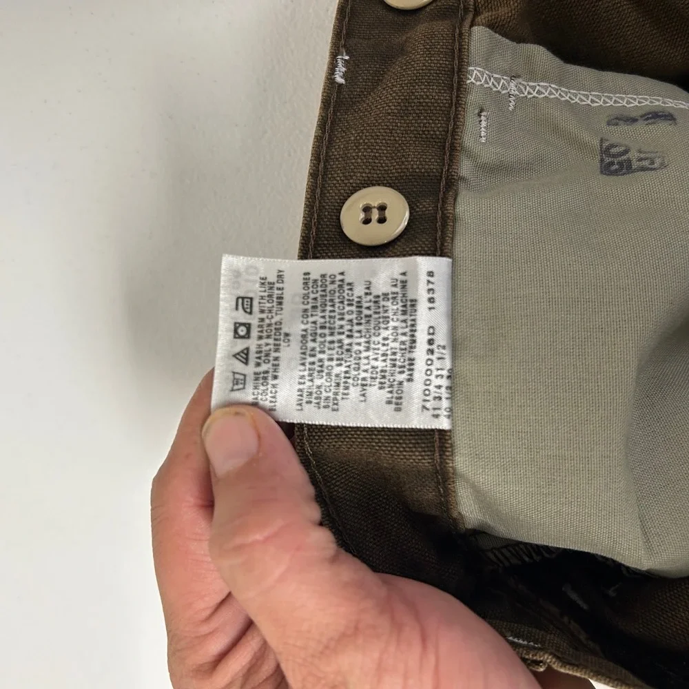 Wrangler ProGear Upland Pants Mens 40x30 Brown Cordura Brush Hunting PG101NB